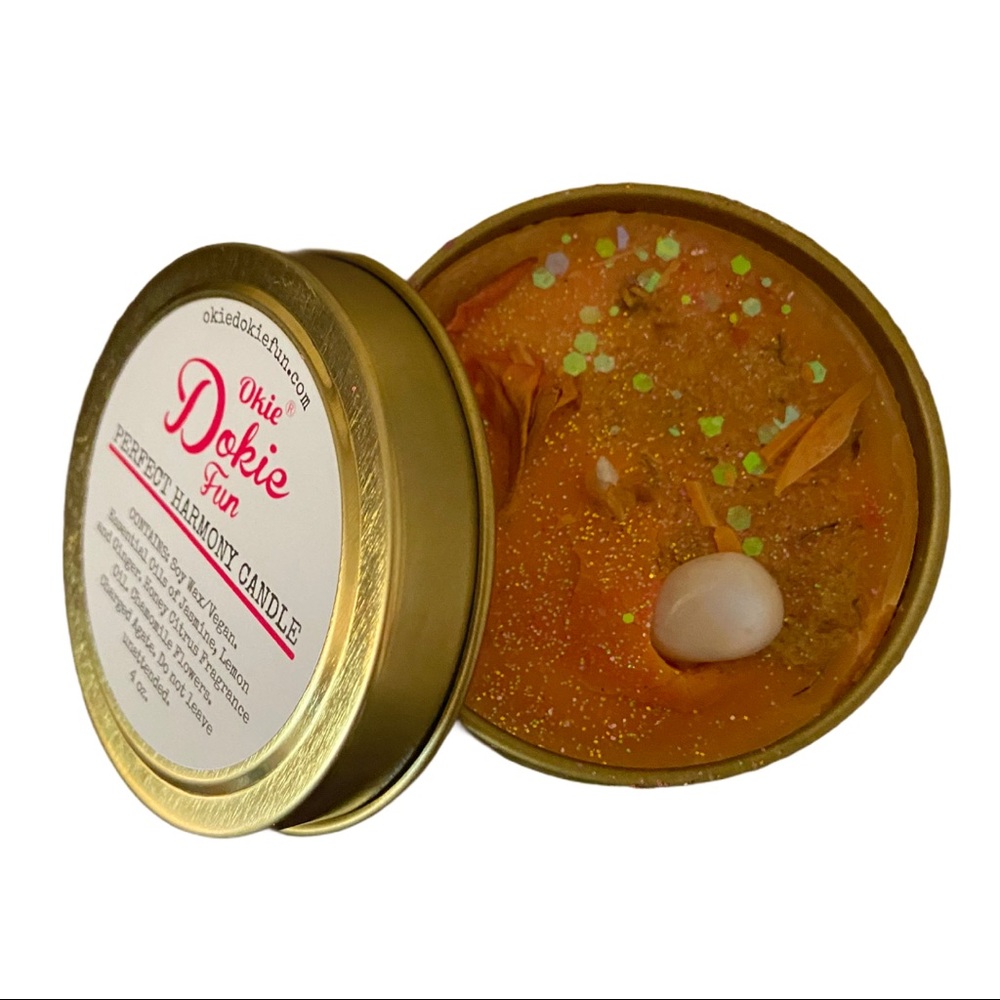 Perfect Harmony Meditation Candle - Picture 2 of 5